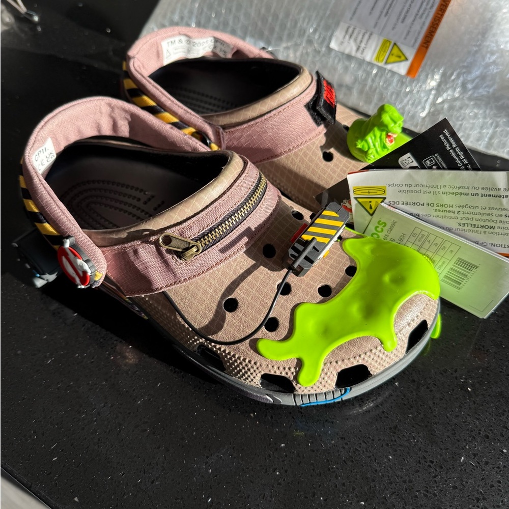 Ghostbusters Crocs size 9 New